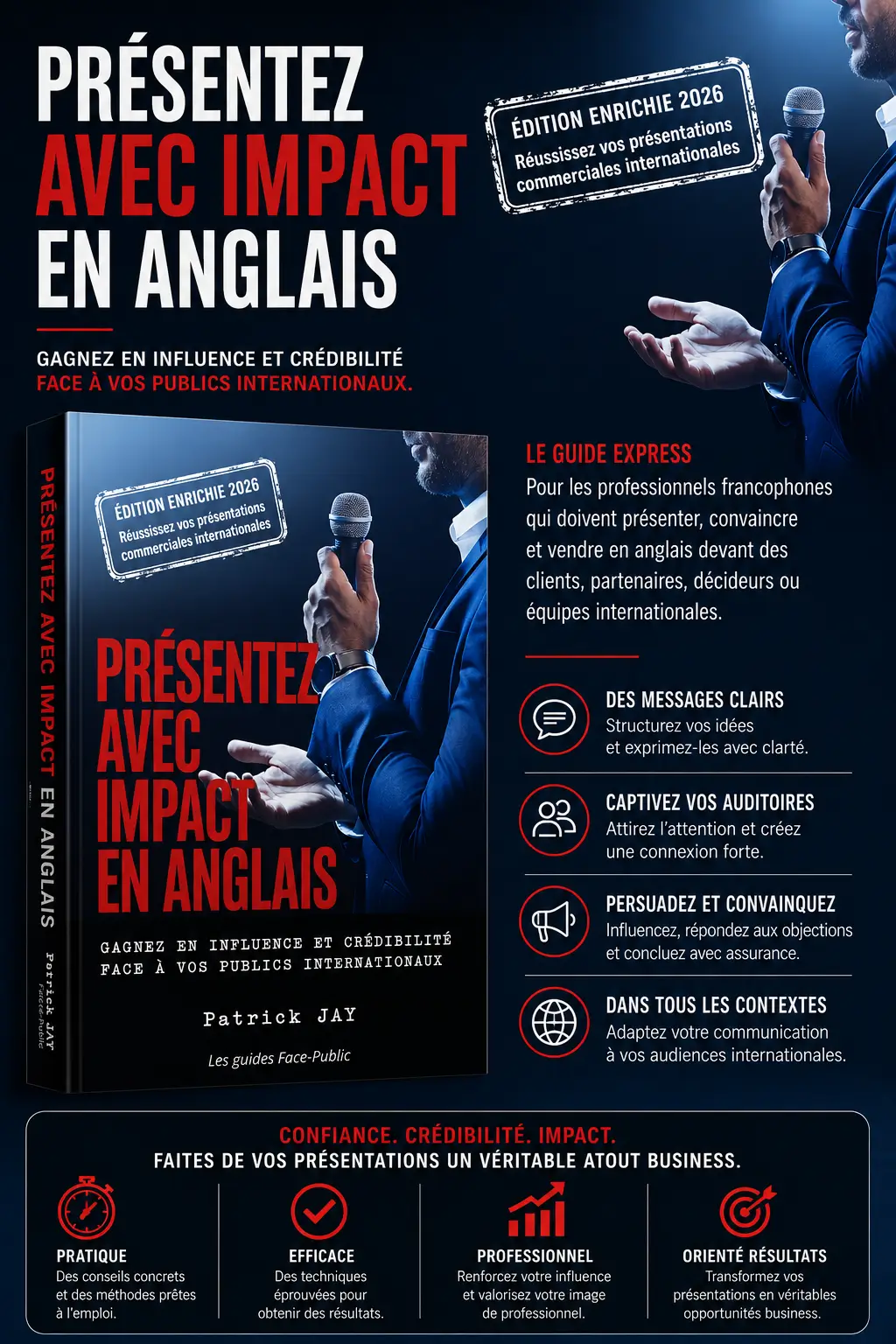 Présentez avec impact en anglais - Patrick JAY